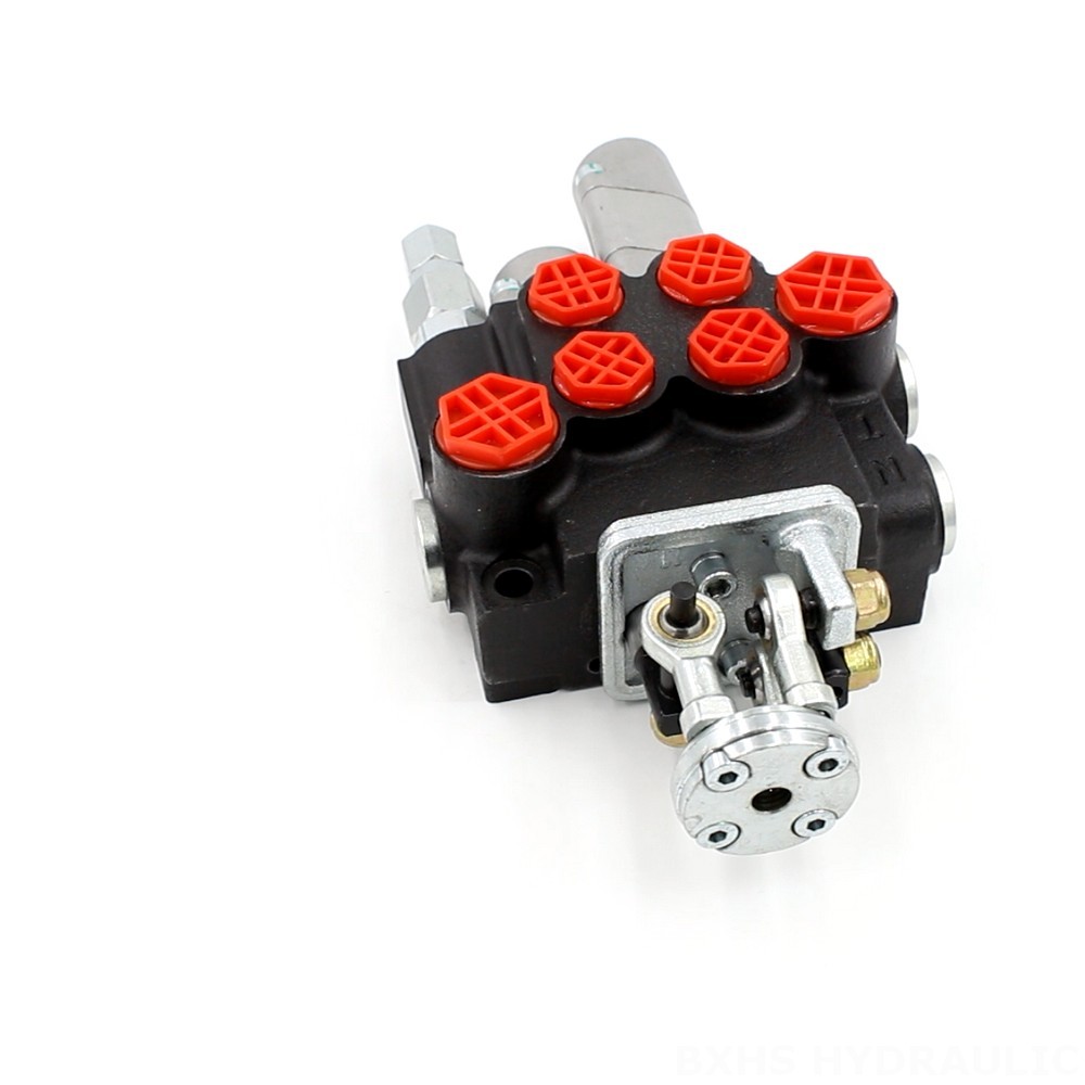 P40-G12-G38-OT-QTW 2-Spool Hydraulic Directional Valve | Factory Direct & Customizable image